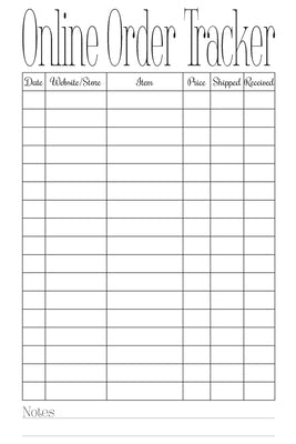 Online Order Tracker: Track Online Purchases