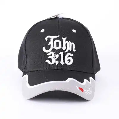 Cap Black John 3:16