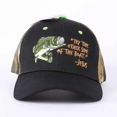 Cap Fisher of Men Black & Camo