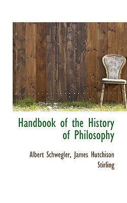 Handbook of the History of Philosophy