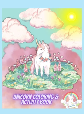 Unicorn Coloring & Activity Book: - Big Coloring Book For Kids,276 pages, Activity Book For Kids Ages 2-4,4-8, Coloring Pages, Dot Marker, Scissors Sk