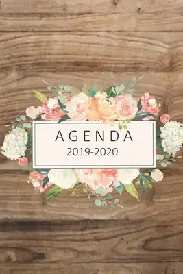 agenda 2019- 2020: agenda 2019-2020 del 1 de julio del 2019 al 31 de diciembre del 2020 ideal para el regreso a clase con 80 hojas planif