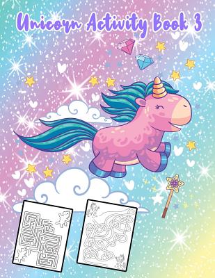 Unicorn Activity Book 3: Fantasy for Minecrafters Coloring Page for Boys, Girls, Toddlers, Preschoolers