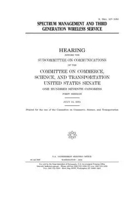 Spectrum management and third generation wireless service