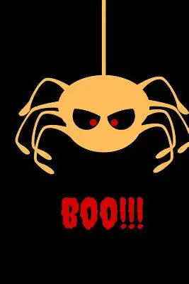 Boo!!!: Halloween Themed Notebook
