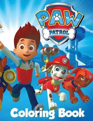 Paw Patrol Coloring Book: In the 60 page A4 size Coloring Book for children we have put together a fantastic collection of characters from Paw P
