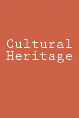 Cultural Heritage: Notebook