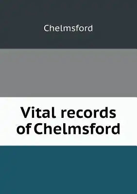 Vital records of Chelmsford