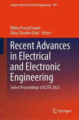 Recent Advances in Electrical and Electronic Engineering: Select Proceedings of Icste 2023