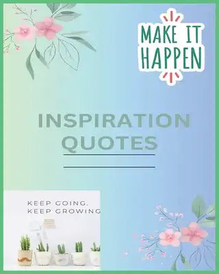 Inspiration Quotes coloring book
