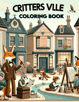 Critters Ville Coloring Book: Each Page Presents a Playful Encounter with the Beauty and Joy of Critters Ville, Providing a Therapeutic and Inspirat