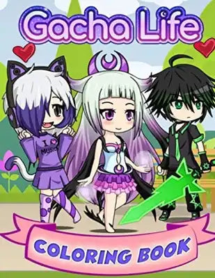 Gacha Life Coloring Book: Best Coloring Book Gifts For Fan Gacha Life, Amazing Drawings - All Characters Gacha World.