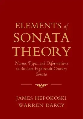 Elements of Sonata Theory: Norms, Types, and Deformations in the Late-Eighteenth-Century Sonata