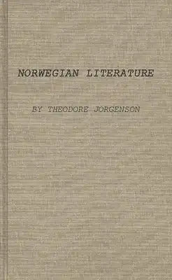 Norwegian Literature in Medieval and Early Modern Times