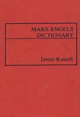 Marx-Engels Dictionary.