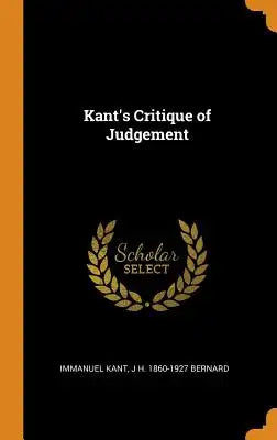 Kant's Critique of Judgement