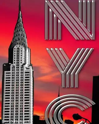 Iconic Chrysler Building New York City Sir Michael Artist Drawing Writing journal: Iconic Chrysler Building New York City Sir Michael Artist Drawing j