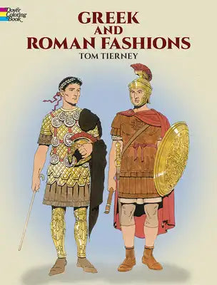 Greek and Roman Fashions Coloring Book