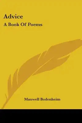 Advice: A Book Of Poems