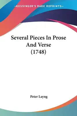 Several Pieces In Prose And Verse (1748)
