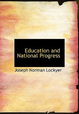 Education and National Progress