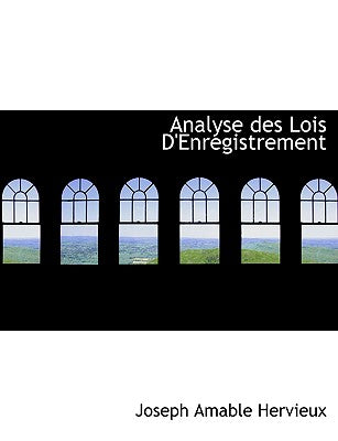 Analyse Des Lois d'Enregistrement