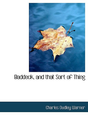 Baddeck, and That Sort of Thing