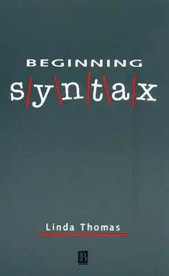 Beginning Syntax