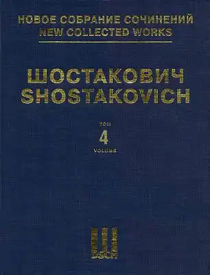 Symphony No. 4, Op. 43: New Collected Works of Dmitri Shostakovich - Volume 4