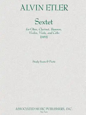 Sextet Ob/Bn/Vn/Va/VC Parts 1959