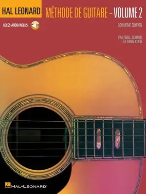 French Edition: Hal Leonard Guitar Method Book 2 - 2nd Edition Book/Online Audio