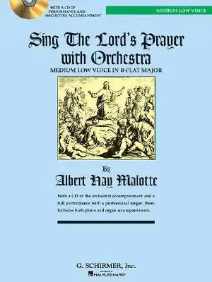 Sing the Lord's Prayer with Orchestra - Medium Low Voice: Medium Low Voice in B-Flat Major
