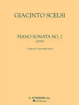 Sonata No. 2 (1939): Piano Solo