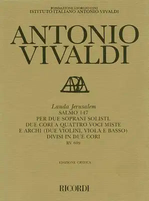 Antonio Vivaldi - Lauda Jerusalem: (Psalm 147) RV 609
