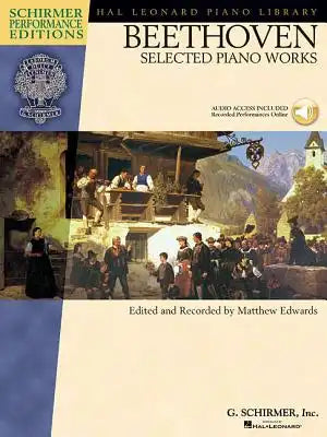Beethoven: Selected Piano Works Book/Online Audio [With CD]