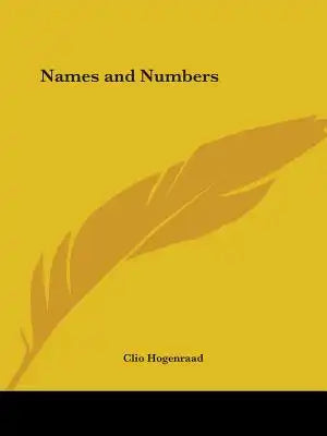 Names and Numbers