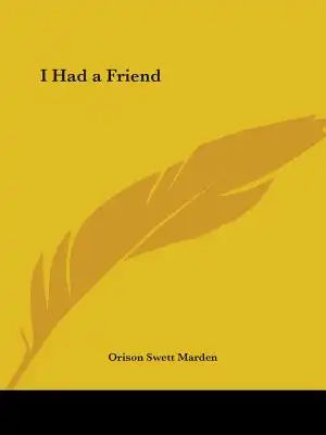 I Had a Friend