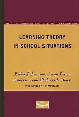 Learning Theory in School Situations