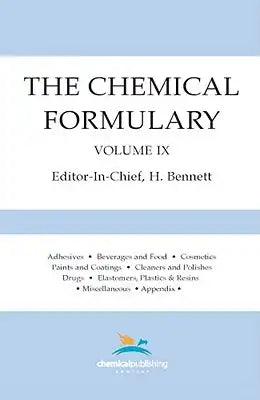 The Chemical Formulary, Volume 9