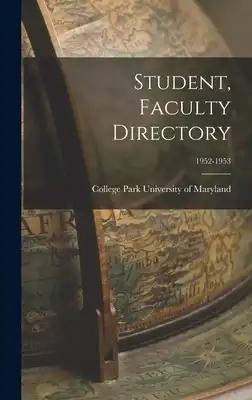 Student, Faculty Directory; 1952-1953