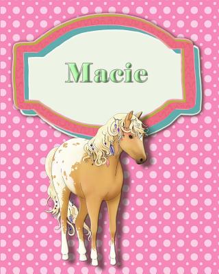 Handwriting and Illustration Story Paper 120 Pages Macie: Primary Grades Handwriting Book