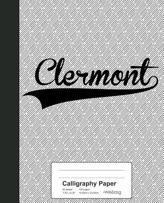 Calligraphy Paper: CLERMONT Notebook