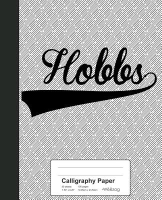 Calligraphy Paper: HOBBS Notebook