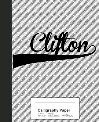 Calligraphy Paper: CLIFTON Notebook