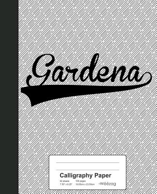 Calligraphy Paper: GARDENA Notebook