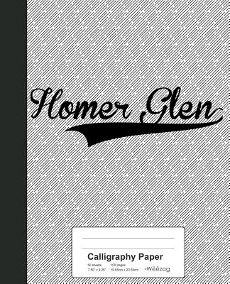 Calligraphy Paper: HOMER GLEN Notebook