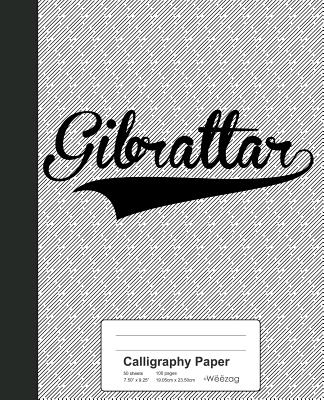 Calligraphy Paper: GIBRALTAR Notebook
