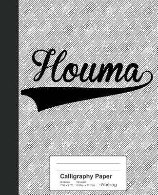 Calligraphy Paper: HOUMA Notebook
