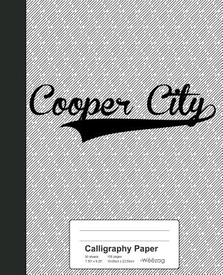 Calligraphy Paper: COOPER CITY Notebook