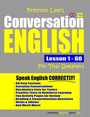 Preston Lee's Conversation English For Thai Speakers Lesson 1 - 60 (British Version)